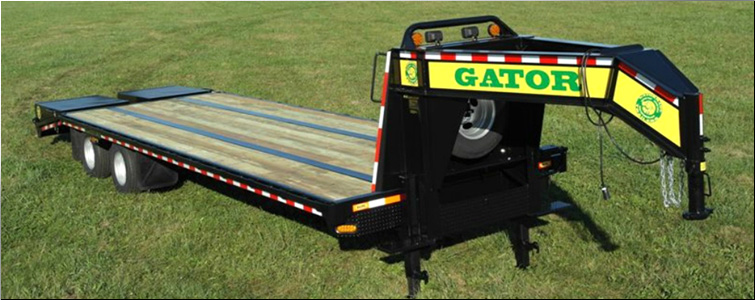 GOOSENECK TRAILER 30ft tandem dual - all heavy-duty equipment trailers special priced  Gallatin County, Kentucky